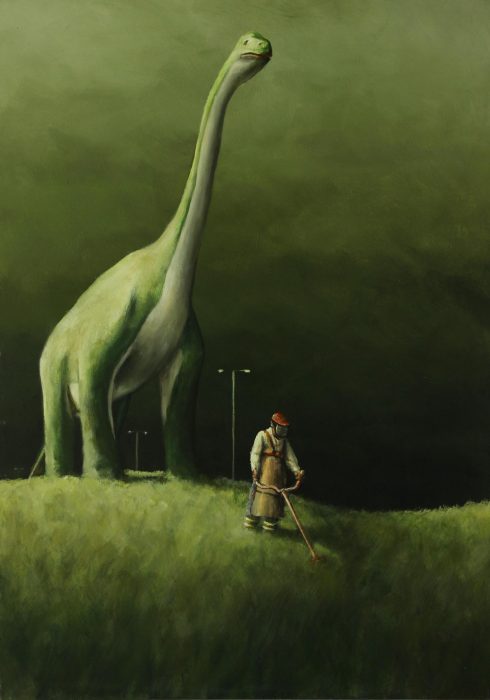 Carlos - 129x183 - Acrílico sobre tela y tablero