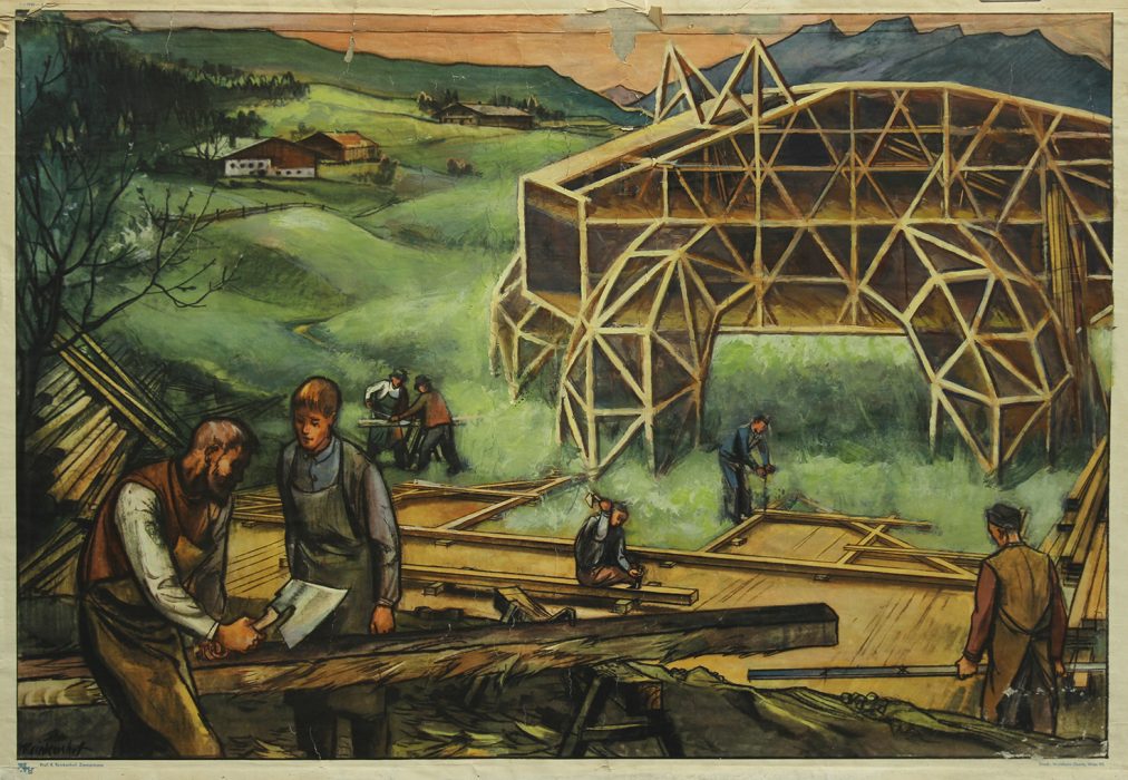 Discipulos - 100x75 - Acrílico sobre lámina de papel entelado