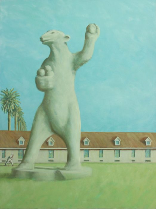 López - 137x183 - Oleo sobre tela y tablero - 2021