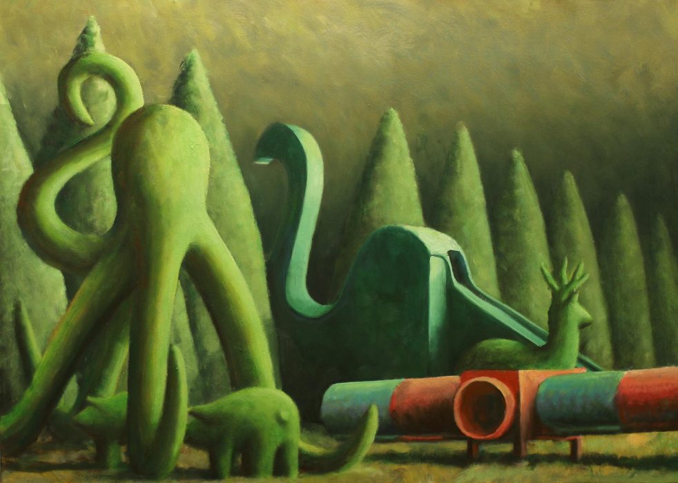 Renegado - 183x130 - Óleo sobre tela y tablero